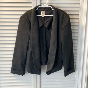 Charcoal Grey Lauren Conrad Blazer